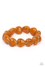 Load image into Gallery viewer, GLAZE a Trail - Orange bracelet
