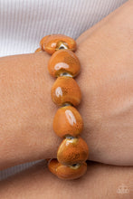 Load image into Gallery viewer, GLAZE a Trail - Orange bracelet
