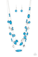 Load image into Gallery viewer, Prismatic Pose - Blue necklace
