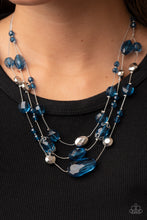 Load image into Gallery viewer, Prismatic Pose - Blue necklace
