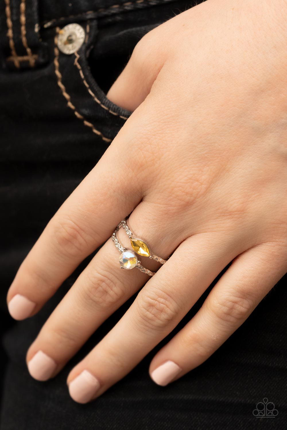 Embraceable Elegance - Yellow ring
