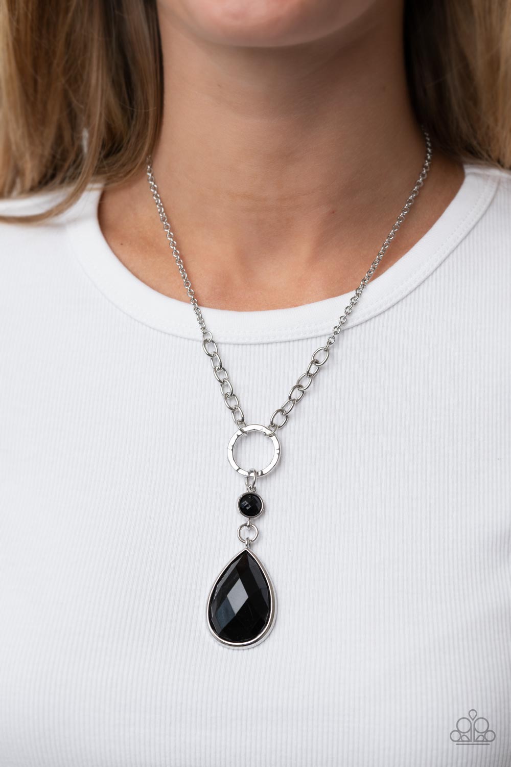 Valley Girl Glamour - Black necklace