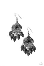 Load image into Gallery viewer, Desert Canopy - Black earrings
