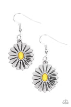 Load image into Gallery viewer, Delectably Daisy - Yellow earrings
