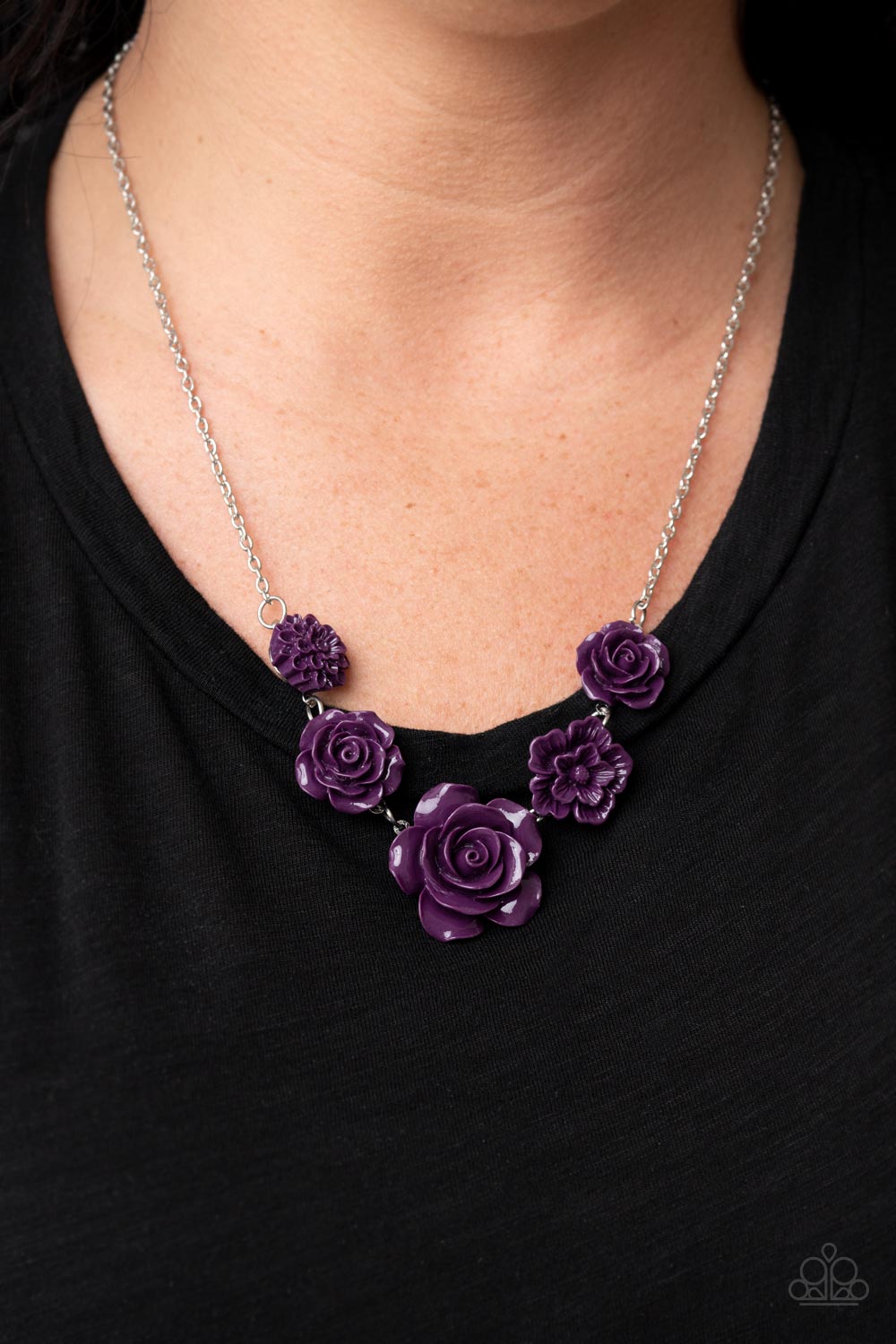 PRIMROSE and Pretty - Purple necklace