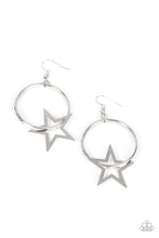 Load image into Gallery viewer, Superstar Showcase - White earrings

