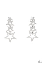 Load image into Gallery viewer, Superstar Crescendo - Silver earrings
