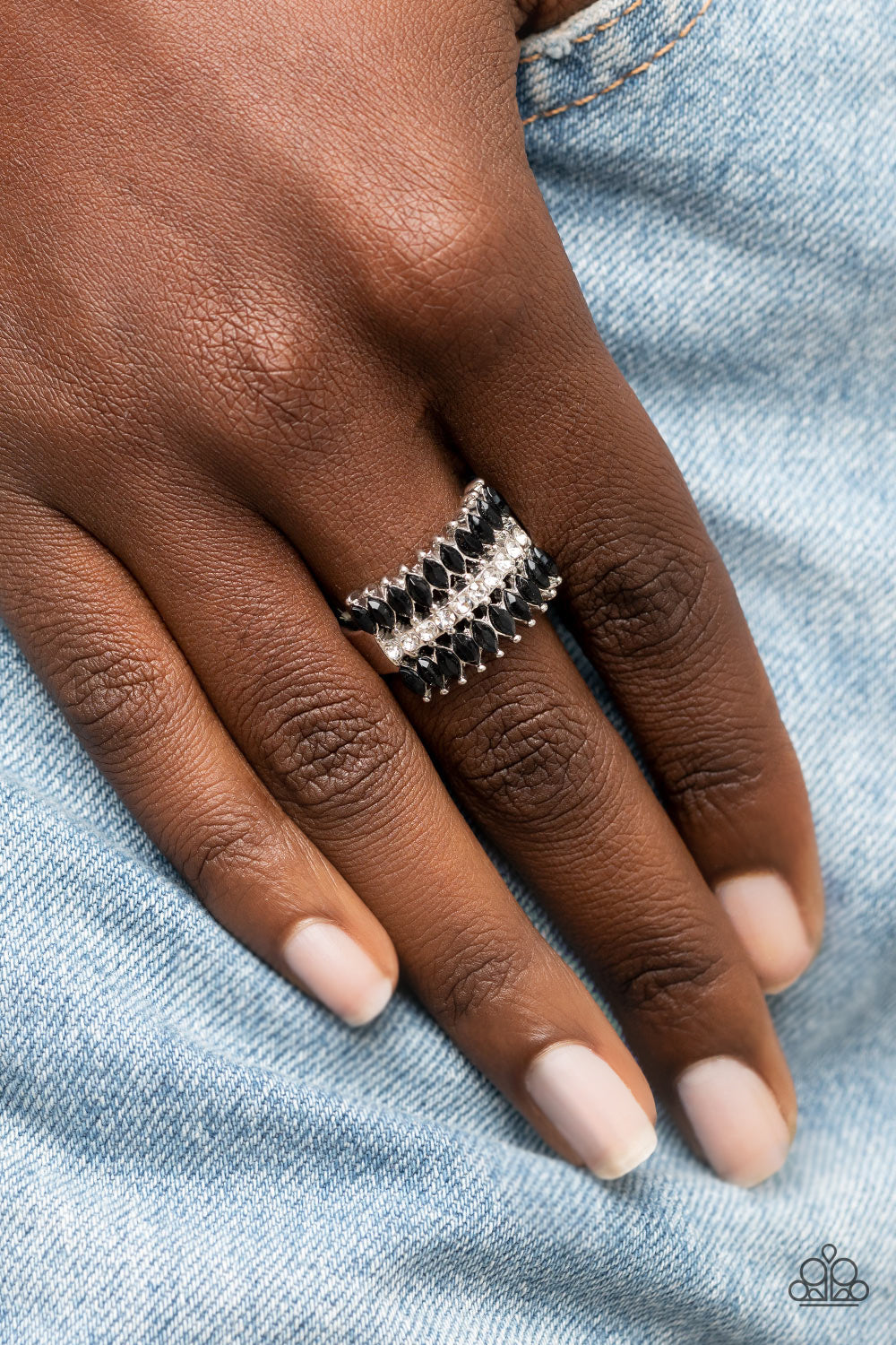 Cinematic Couture - Black ring