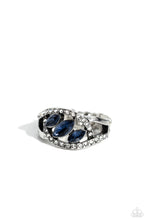 Load image into Gallery viewer, Stiletto Sparkle - Blue ring
