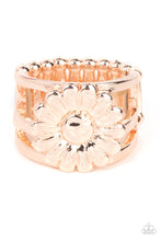 Load image into Gallery viewer, Roadside Daisies - Rose Gold ring
