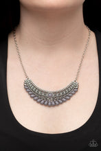 Load image into Gallery viewer, Abundantly Aztec - Silver necklace
