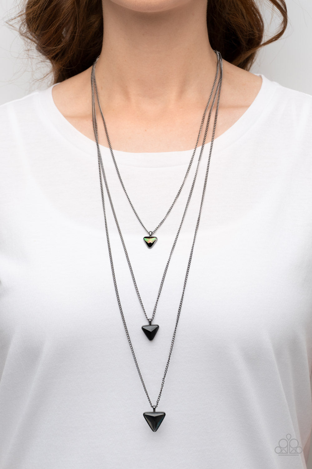 Follow the LUSTER - Black necklace