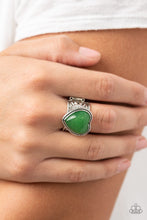 Load image into Gallery viewer, Stone Age Admirer - Green ring
