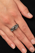 Load image into Gallery viewer, Smooth Smolder - Silver ring
