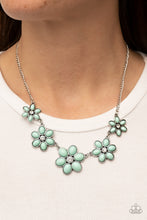 Load image into Gallery viewer, Prairie Party - Green necklace
