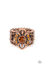 Load image into Gallery viewer, We Wear Crowns Here - Copper ring
