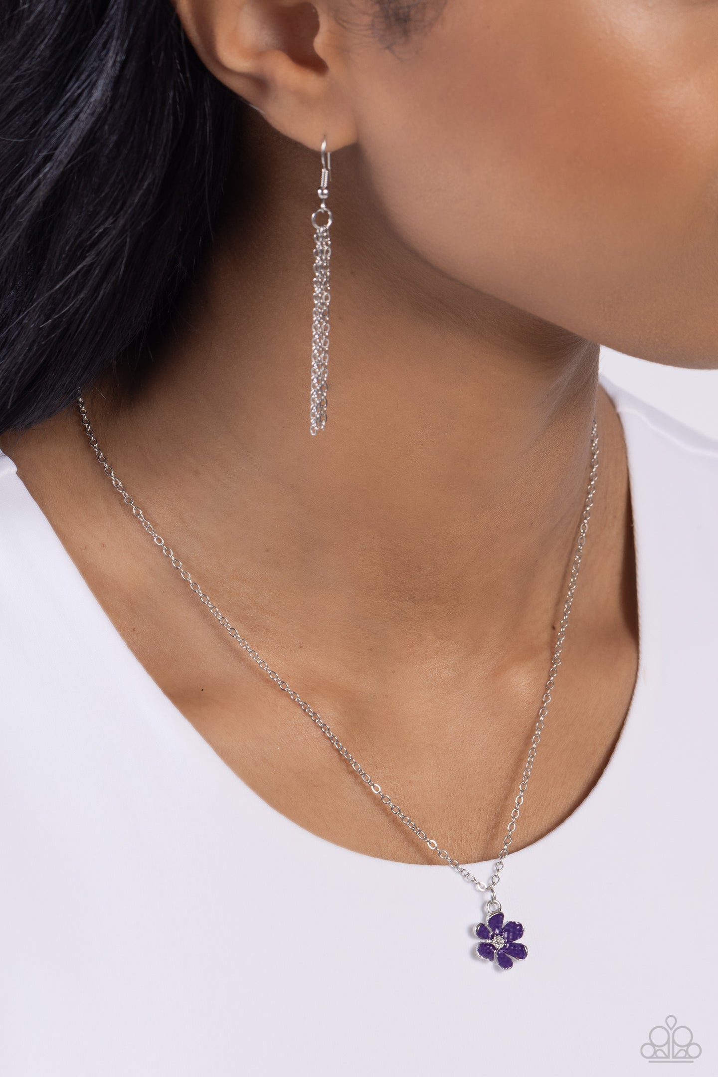 Cottage Retreat - Purple necklace