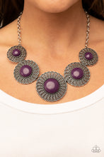Load image into Gallery viewer, Detail Orientated - Purple necklace
