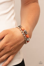 Load image into Gallery viewer, Canyon Cavern - Orange  bracelet

