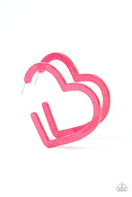 Load image into Gallery viewer, Heart-Throbbing Twinkle - Pink earrings
