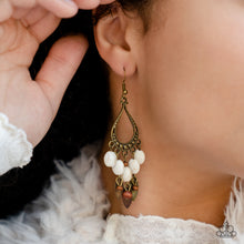 Load image into Gallery viewer, Adobe Air - Brass earrings
