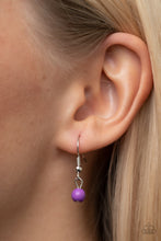 Load image into Gallery viewer, Watch Me Fly - Purple necklace
