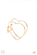 Load image into Gallery viewer, Harmonious Hearts - Gold earrings
