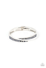 Load image into Gallery viewer, Sideswiping Shimmer - Blue bracelet
