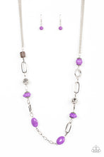 Load image into Gallery viewer, Barefoot Bohemian - Purple necklace
