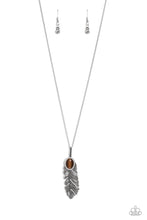 Load image into Gallery viewer, Pure QUILL-Power - Brown necklace

