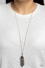 Load image into Gallery viewer, Pure QUILL-Power - Brown necklace
