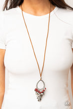 Load image into Gallery viewer, Paradise Pageantry - Red necklace
