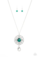 Load image into Gallery viewer, Celestial Compass - Green necklace
