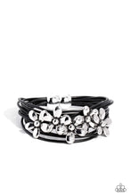 Load image into Gallery viewer, Here Comes the BLOOM - Black bracelet
