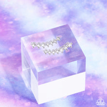Load image into Gallery viewer, PRISMATIC and Proper - White earrings
