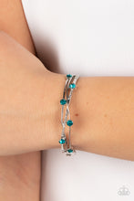 Load image into Gallery viewer, Slammin Sparkle - Blue bracelet
