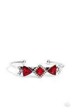 Load image into Gallery viewer, Strategic Sparkle - Red bracelet
