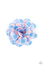 Load image into Gallery viewer, Gingham Garden - Blue hair accessories
