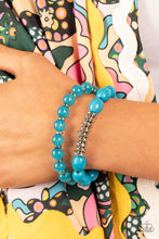 Load image into Gallery viewer, La Vida Vacation - Blue bracelet
