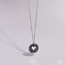 Load image into Gallery viewer, Lovestruck Shimmer - Silver necklace
