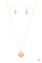 Load image into Gallery viewer, Lovestruck Shimmer - Copper necklace
