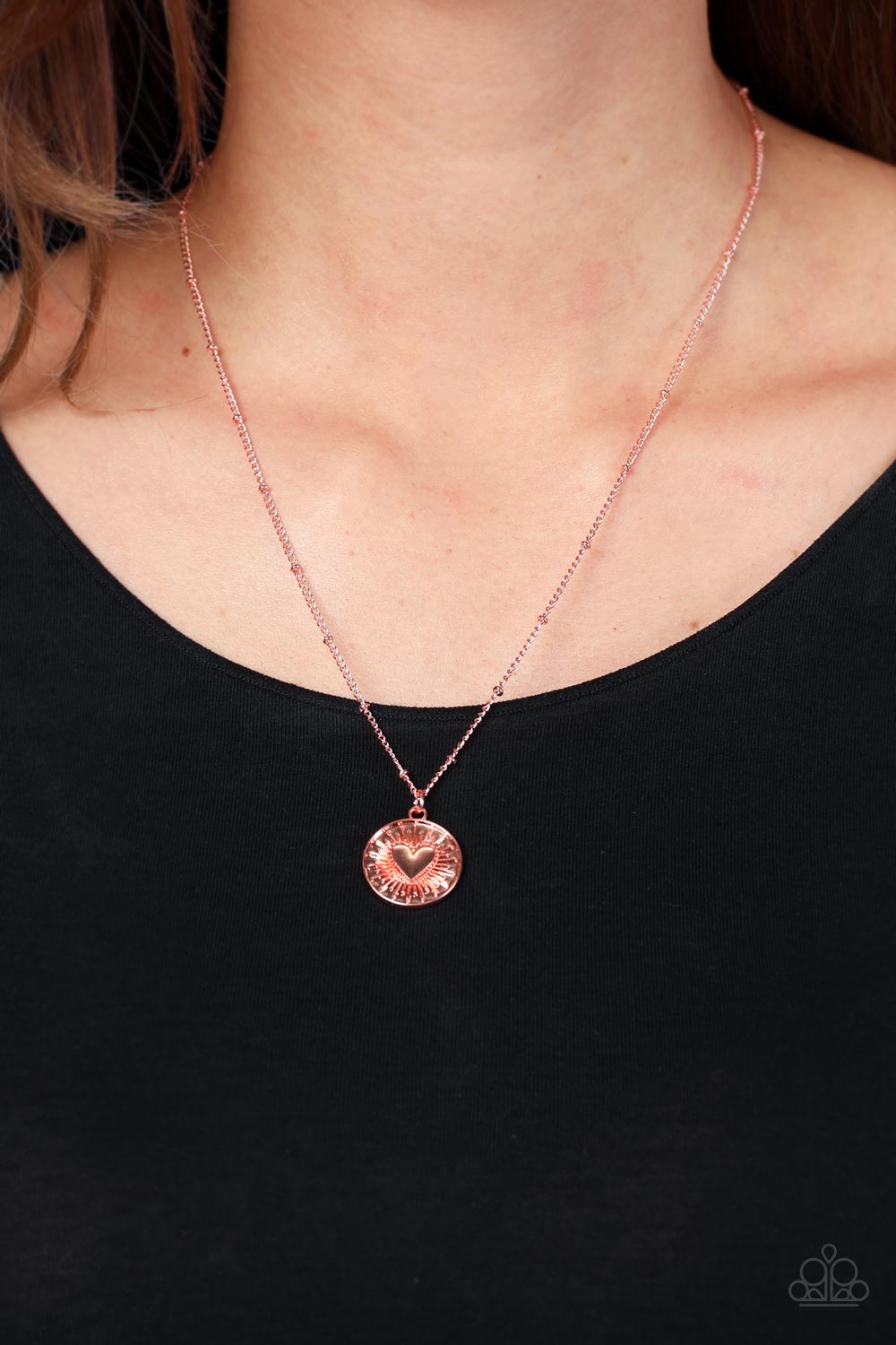 Lovestruck Shimmer - Copper necklace