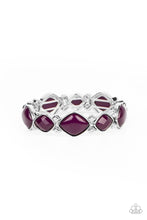 Load image into Gallery viewer, Boldly BEAD-azzled - Purple bracelet
