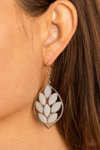 Load image into Gallery viewer, Glacial Glades - White earrings

