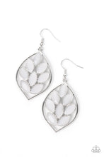 Load image into Gallery viewer, Glacial Glades - White earrings
