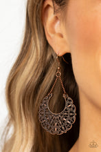 Load image into Gallery viewer, Country Cornucopia - Copper earrings
