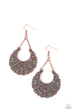 Load image into Gallery viewer, Country Cornucopia - Copper earrings
