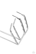 Load image into Gallery viewer, Winning Edge - Silver earrings
