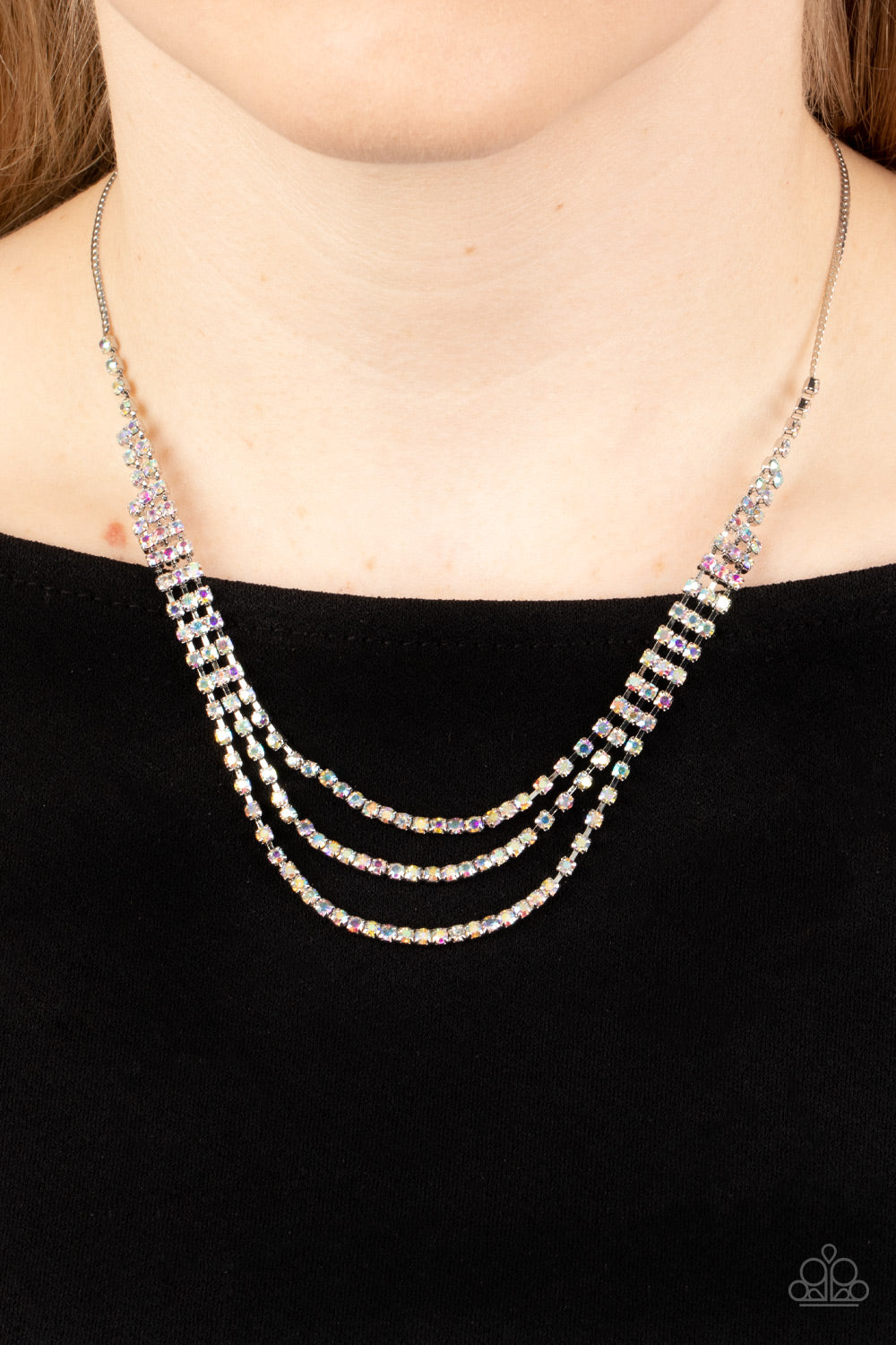Surreal Sparkle - Multi necklace