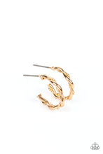 Load image into Gallery viewer, Irresistibly Intertwined - Gold earrings
